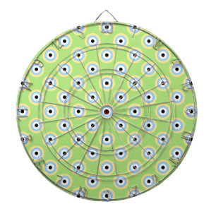 Green Combination Circles by Shirley Taylor Dartboard