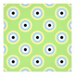 Green Combination Circles by Shirley Taylor Photo Print