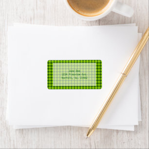 Green Combination Diamond Pattern by STaylor Label