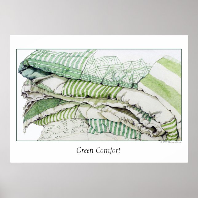 Green Comfort Poster (Front)