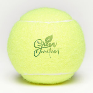 Green Commitment Tennis Balls