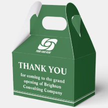 Green Company Logo Business Grand Opening