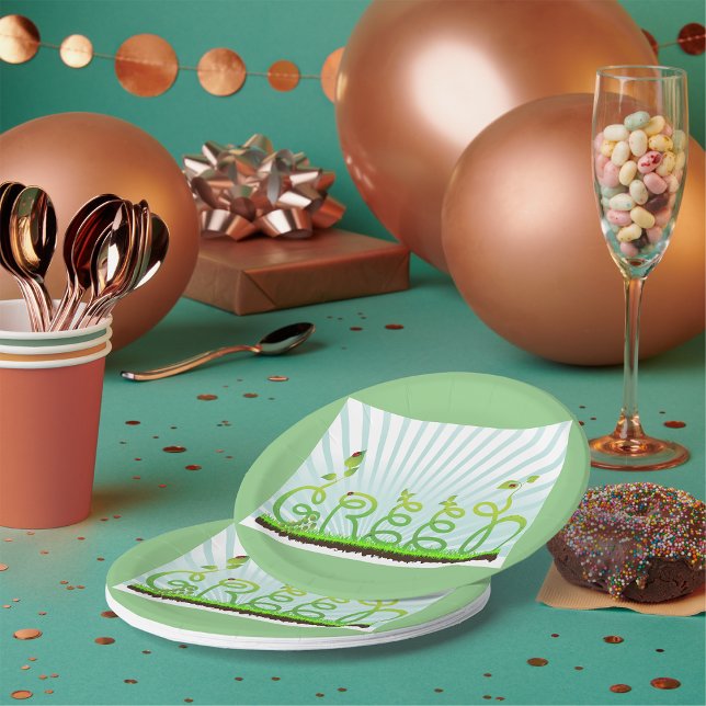 Green Concept Paper Plates (Creator Uploaded)