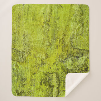 Green concreteabstract, art, home decor, backgroun sherpa blanket