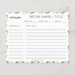 Green Cooking Culinary Garden Herbs Recipe