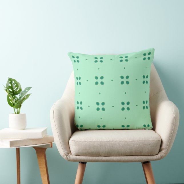 Green Cool Canvas Cushion (Chair)