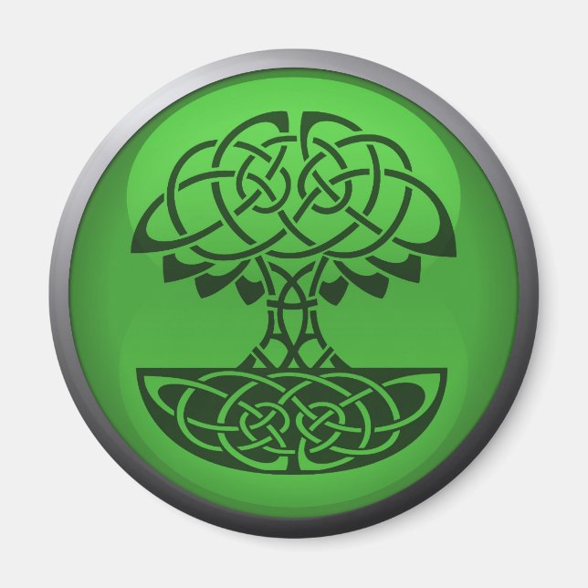 Green Council Magnet (Front)