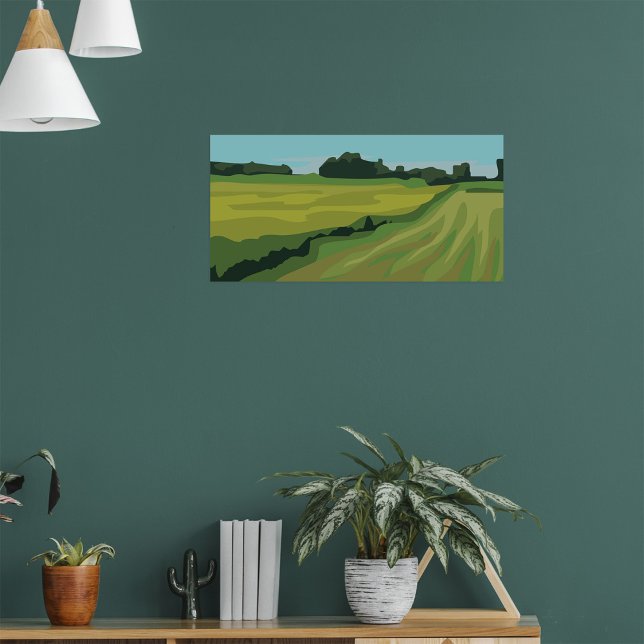 Green Countryside Landscape Poster (Creator Uploaded)