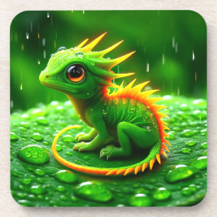 Green Creature Coaster