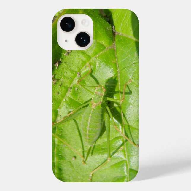 Green Cricket Camouflage Case-Mate iPhone Case (Back)