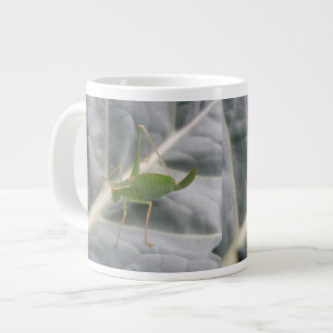 Green Cricket Macro Mug