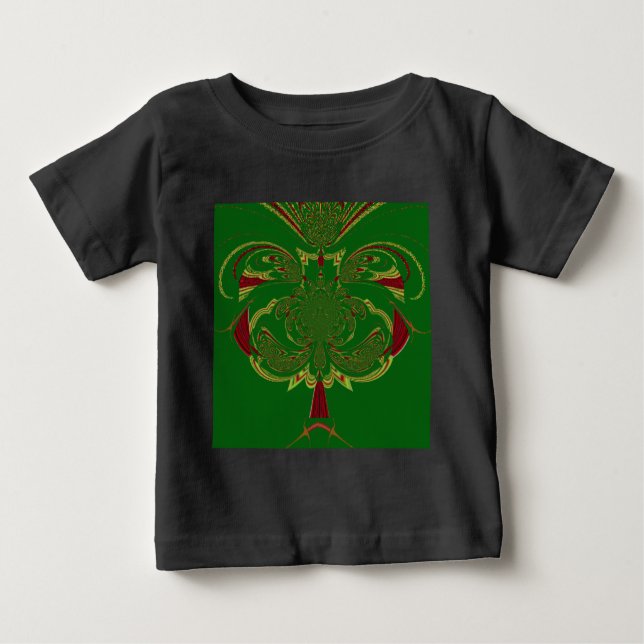 Green Crown Baby T-Shirt (Front)
