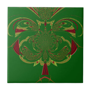 Green Crown Ceramic Tile