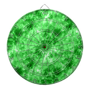Green Crumpled Texture Dartboard