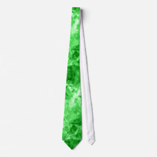 Green Crumpled Texture Tie