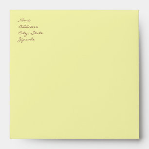 Green Custom Envelope