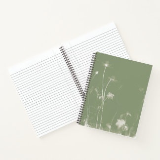 Green Cyanotype – Botanical Sun Print Lined Paper Notebook