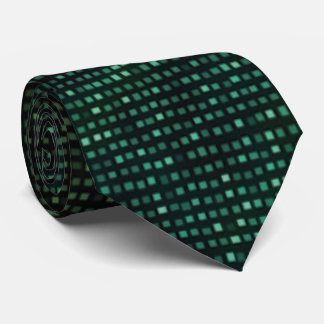 Green Cyber Glitz Neck Tie