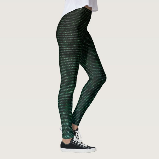 Green Cyber Leggings (Right)