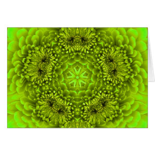 GREEN  DAHLIA FLOWER PETALS