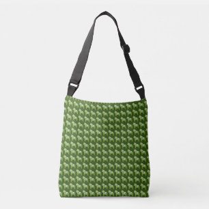 Green Dala Horses Crossbody Bag