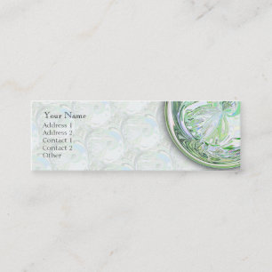 Green Dance Skinny Business Card