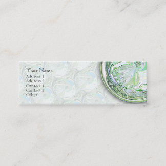 Green Dance Skinny Business Card