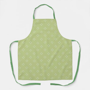 Green Dandalions Crosses Apron