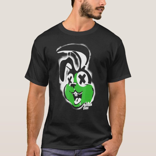 Green Day Awesome Bunny T-Shirt (Front)