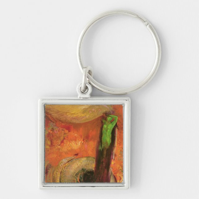 Green Death Key Ring (Front)