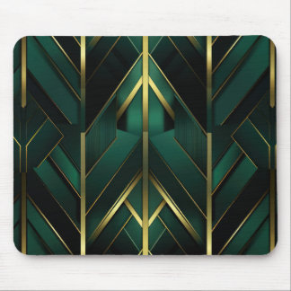 Green Deco Mouse Pad