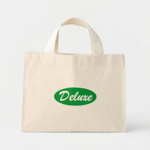 Green Deluxe Mini Tote Bag