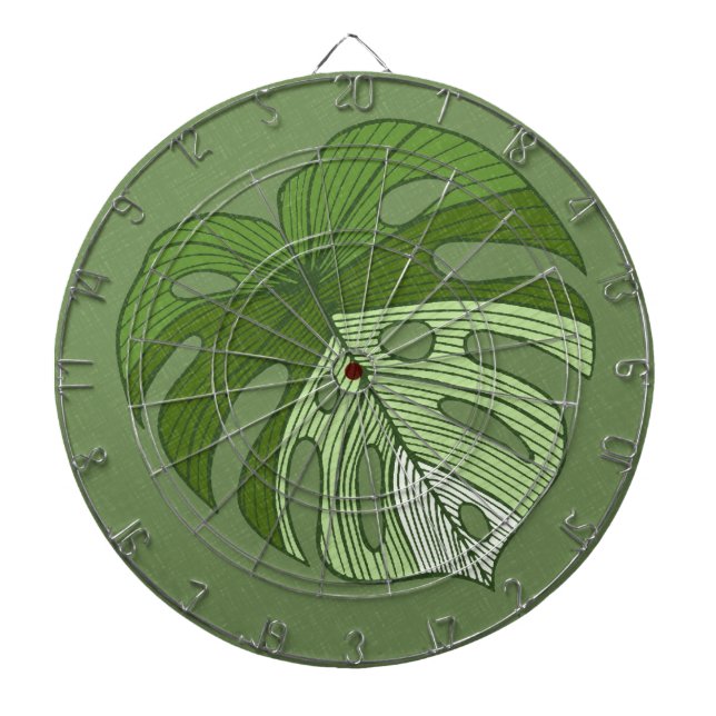 Green Denim Dartboard (Front)