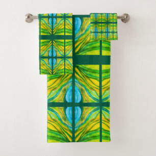 Green Desert Inspirations Bath Towel Set