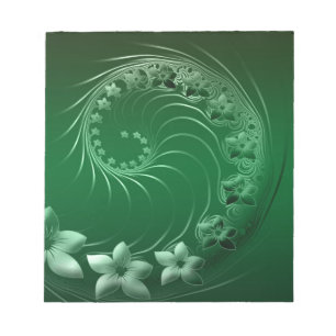 Green Design Party Destiny Celebration Notepad