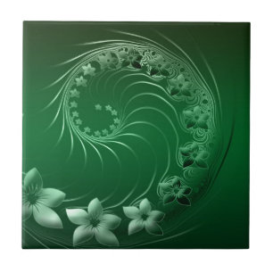 Green Design Party Destiny Celebration Tile