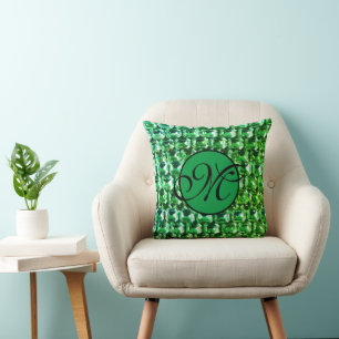 Green Diamonds, green vintage gemstones jewelry   Cushion
