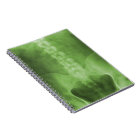 Green Digital X-Ray Art Notebook