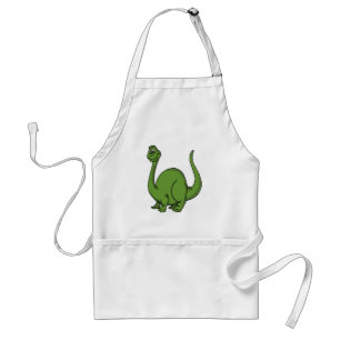 Green Dino Standard Apron