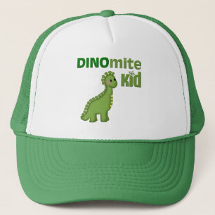 Green Dinosaur Dinomite Trucker Hat