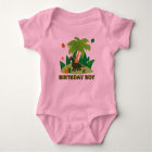 Green dinosaur for birthday party