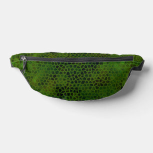 Green Dinosaur Hide Bum Bags
