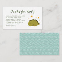 Green Dinosaur Stars Books for Baby Request
