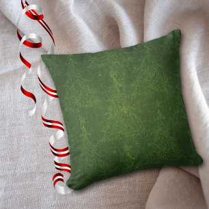 Green Distressed Christmas Tree Cushion