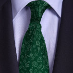 Green Doctors, Healthcare Professionals Doodle Tie<br><div class="desc">Both whimsical and conservative,  this pattern of healthcare themed doodles makes an ideal gift for doctors,  physicians,  physician assistants,  nurse practitioners,  EMTs or medical students. Enhance the giving by including matching socks.</div>