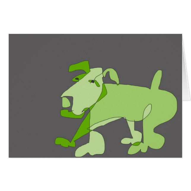 Green Dog (Front Horizontal)