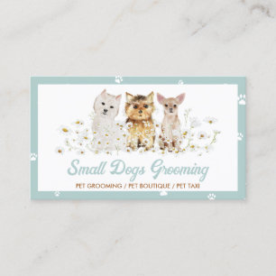 Green Dog Behaviour Consultant Calm Pet Training Business Card