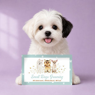 Green Dog Behaviour Consultant Calm Pet Training Business Card