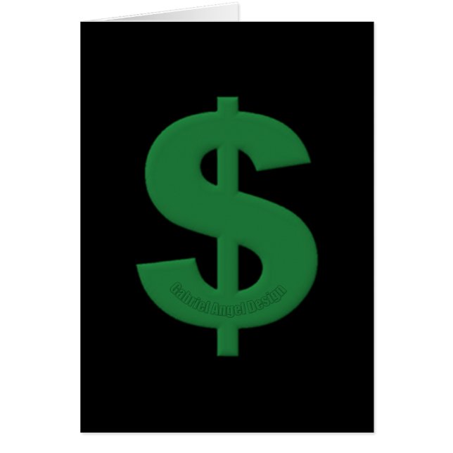 Green Dollar Sign (Front)