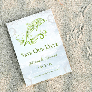 Green Dolphin Save The Date Announcement
